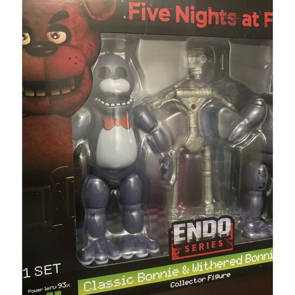 Five Nights at Freddy's FNAF Endo Series Classic & Withered Bonnie Figure Set - Picture 2 of 4